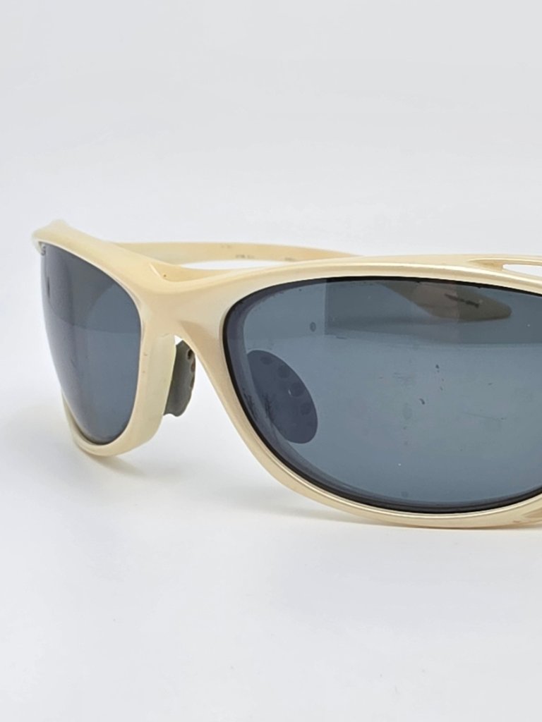Columbia Pfg Pacifica C04 Metallic White Frame Polarized Grey Lens Sunglasses